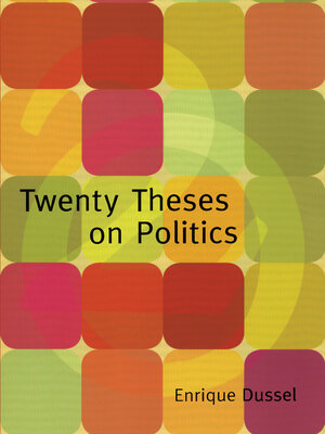 cover image of Twenty Theses on Politics